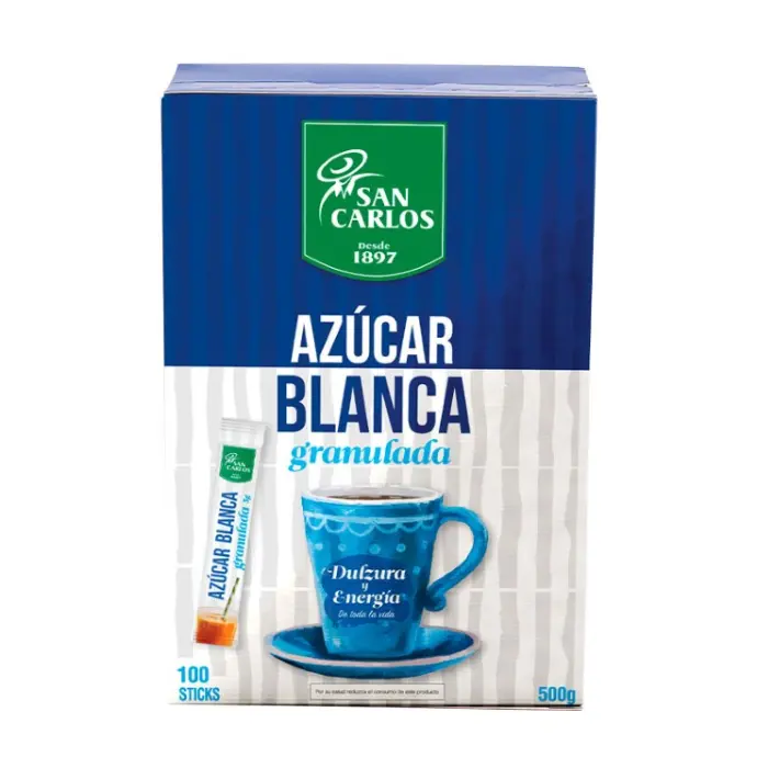 Azúcar blanca San Carlos 500g