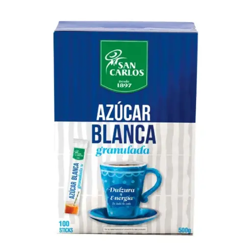 Azúcar blanca San Carlos 500g